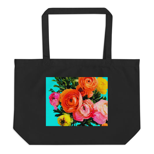 Large organic tote bag