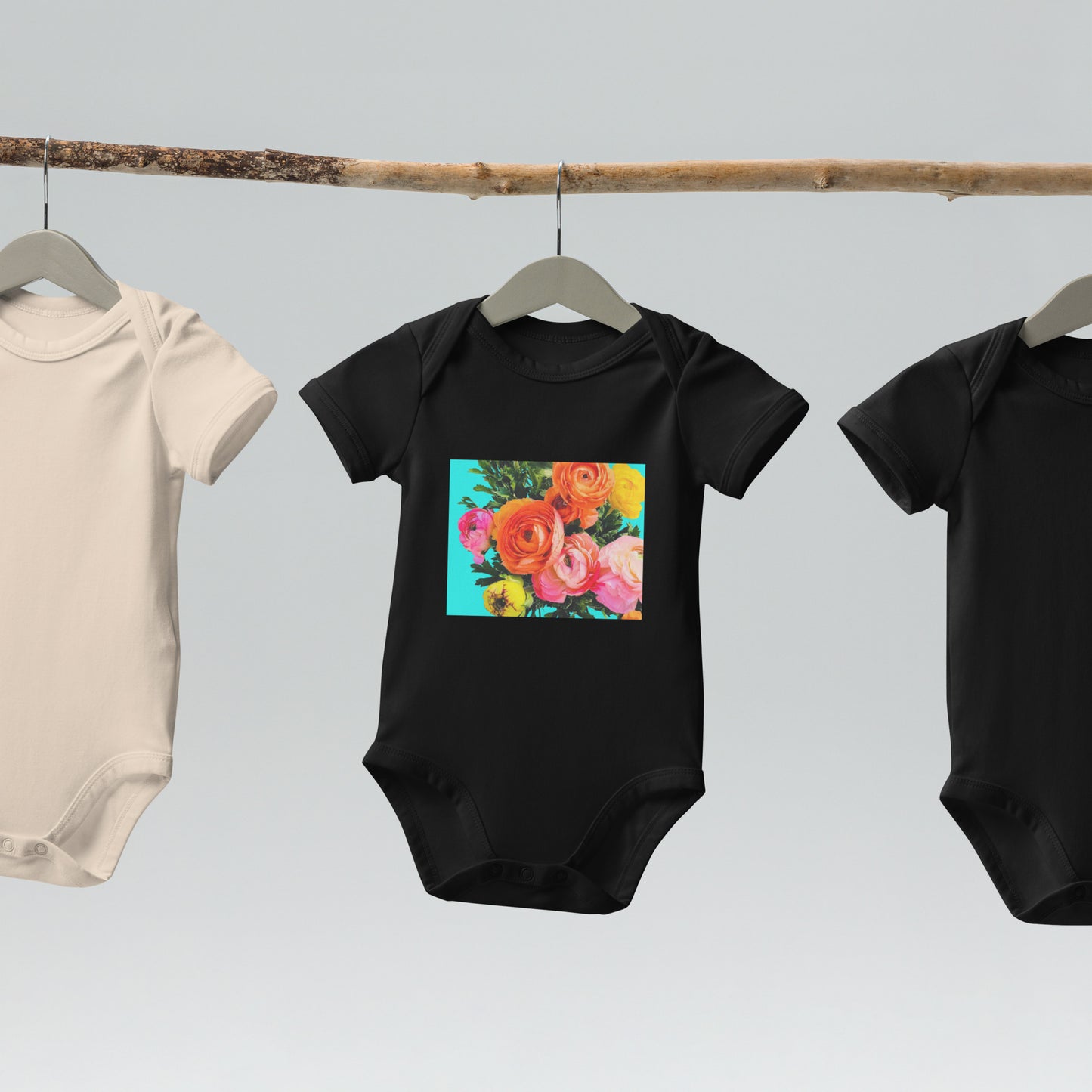 Organic cotton baby bodysuit